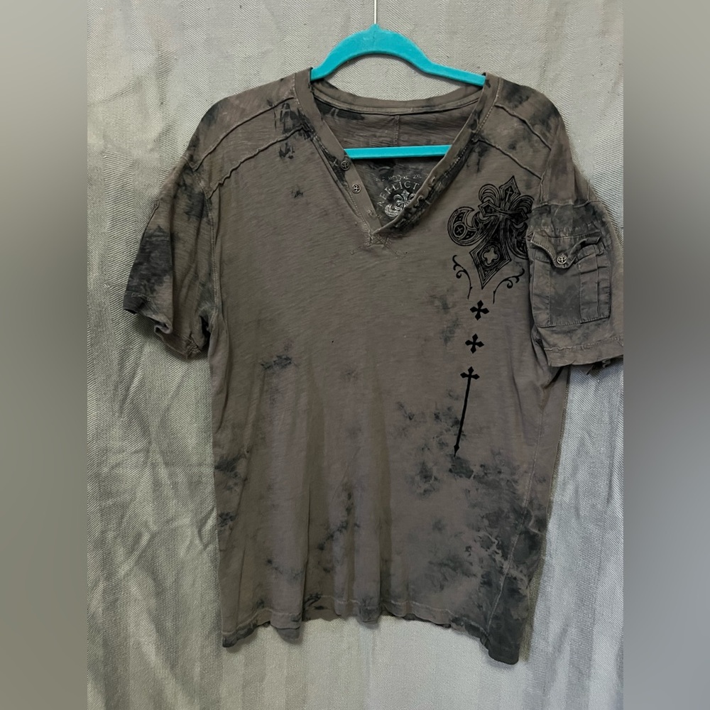 Affliction T-shirt, size L